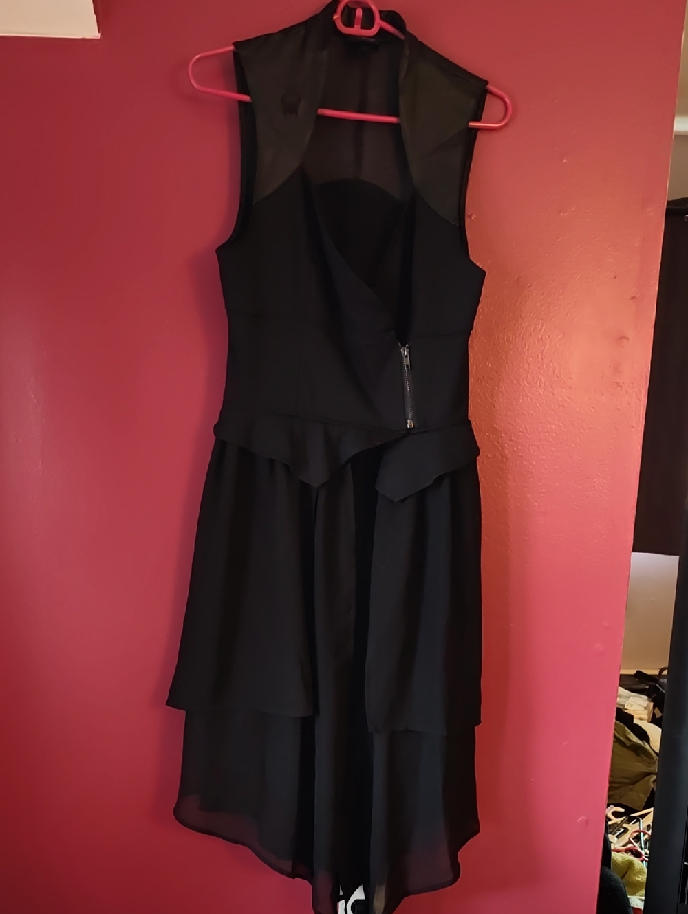 Her Universe Black High-Low Layered Vest